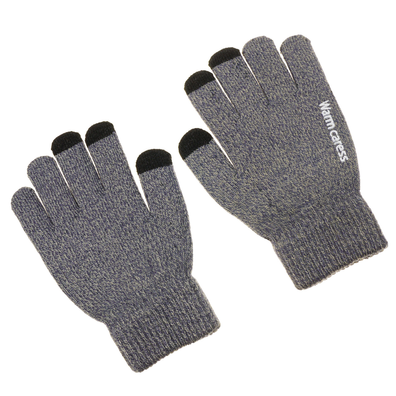 Сенсорні рукавички Warm caress, Сірий (Арт. 5466-1)