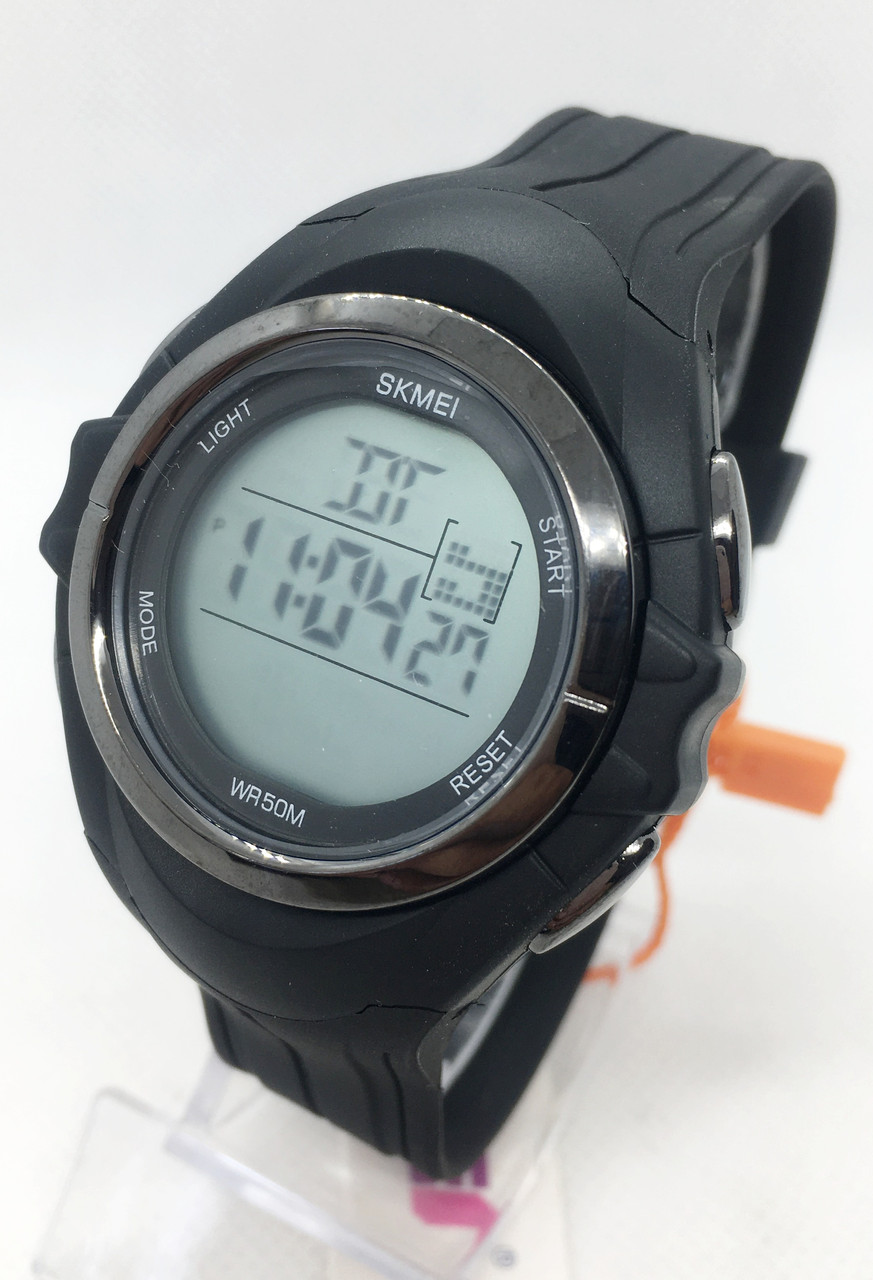 Годинники чоловічі спортивні водостійкі SKMEI 1790 (Скмей) Чорні ( код: IBW765BS )