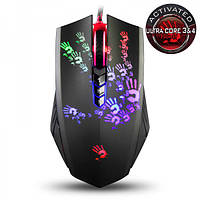 Ігрова миша Activated Bloody Gaming, Optical 4000CPI A4Tech A60A Bloody (Black) - MegaLavka