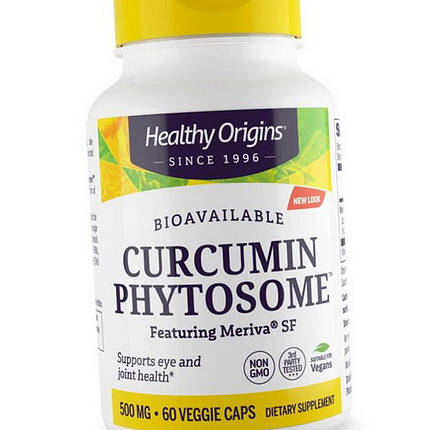 Куркумін Healthy Origins Curcumin Phytosome 500 mg 60 капс, фото 2