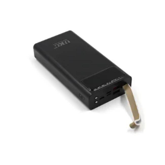 УМБ портативний зарядний Power Bank UKC C08 60000 mAh Чорний, фото 1