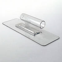 Гладилка (тертка) для рідких шпалер Юрскі пластикова прозора 24,5х9 см