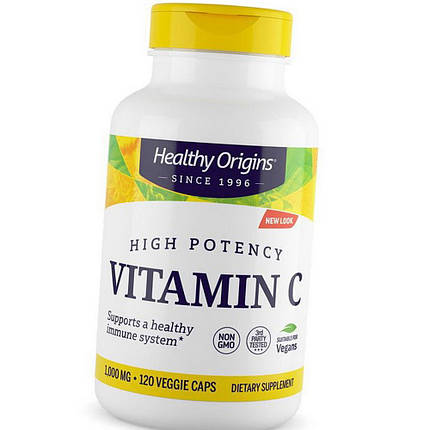 Вітамін С Healthy Origins Vitamin C 1000 mg 120 капс, фото 2