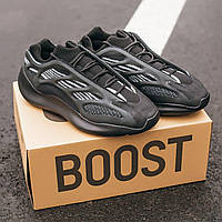 Обувь унисекс Adidas Yeezy Boost 700 V3 All Black. Мужские и женские кроссы Адидас Изи 700