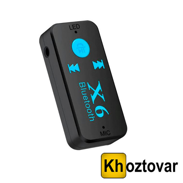 Автомобільний ресивер Car Kit Stereo Bluetooth X6, фото 1