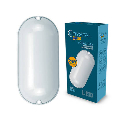 Світильник Світлодіодний Сrystal Opal 24Вт 6500K Накладний (DNL-032), фото 2