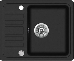 Гранітна мийка Aquasanitа - Helika Notus SQ 102 (601 черний металлік)