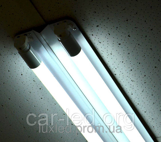 Светильник Luxled под светодиодные лампы Т8 G13 600 мм (двухместный ...