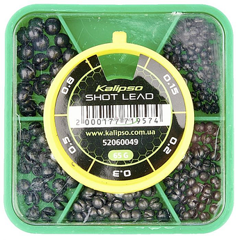 Набір грузил Kalipso Shot Lead 65 г 0.15-0.80 г