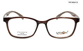 Чоловічі комп'ютерні окуляри для зору або нульовки (оправа та лінзи - Корея)