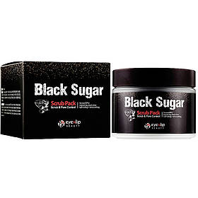 Маска-скраб з чорним цукром Eyenlip Black Sugar Scrub Pack 100 мл