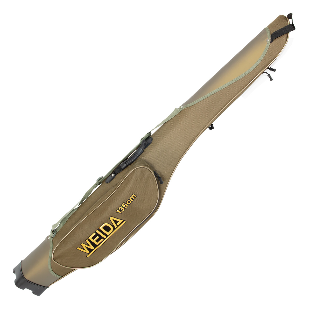 Чохол-тубус Weida 2 секції 135 x 10 cм cм під котушку олива, фото 1