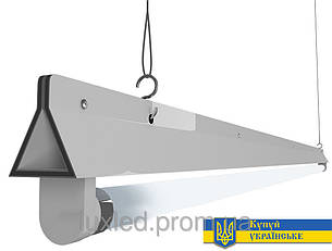 Светильник Luxled под 1 светодиодную лампу Т8 G13 600 мм (треугольный)