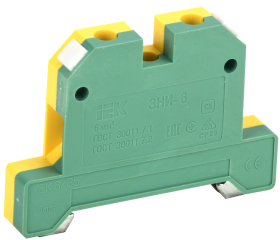Затискач збірний Зні-6 PEN 6 мм2 (JXB-земля) IEK