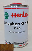 Нітрофарбник (бейц, морилка, просочення, барвник) Лютофен Р43 Дуб 1 л Herlac, Німеччина