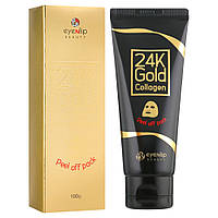 Маска-пленка для лица с золотом и коллагеном Eyenlip 24K Gold Collagen Peel Off Pack 100 г