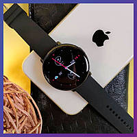 Смарт часы Фитнес браслет трэккер Smart Watch M30 пульсометром тонометром SUPER AMOLED черные + Подарок