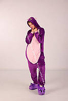 Пижама кигуруми Сейлор мун для всей семьи, Костюм кигуруми фиолетовая кошка (1038)