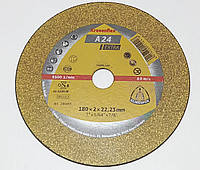 Диск отрезной по металлу KRONOFLEX A 24 Extra (180 х 2 х 22,23, GER) 286455