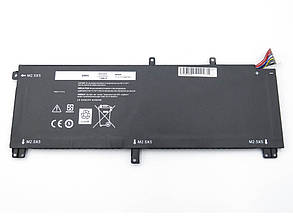 Батарея T0TRM, 245RR, 0H76MY для ноутбука Dell XPS 15 9530, M3800 (4400)