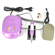 Фрезер CJ-MD006 на 60 Вт і 35000 об/хв для манікюру і педикюру (violet), фото 3