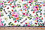 Бязь "Маки, бабки та метелики" на білому тлі, №3911, фото 2