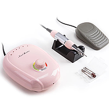 Фрезер CJ-MD006 на 60 Вт і 35000 об/хв для манікюру і педикюру (pink), фото 4