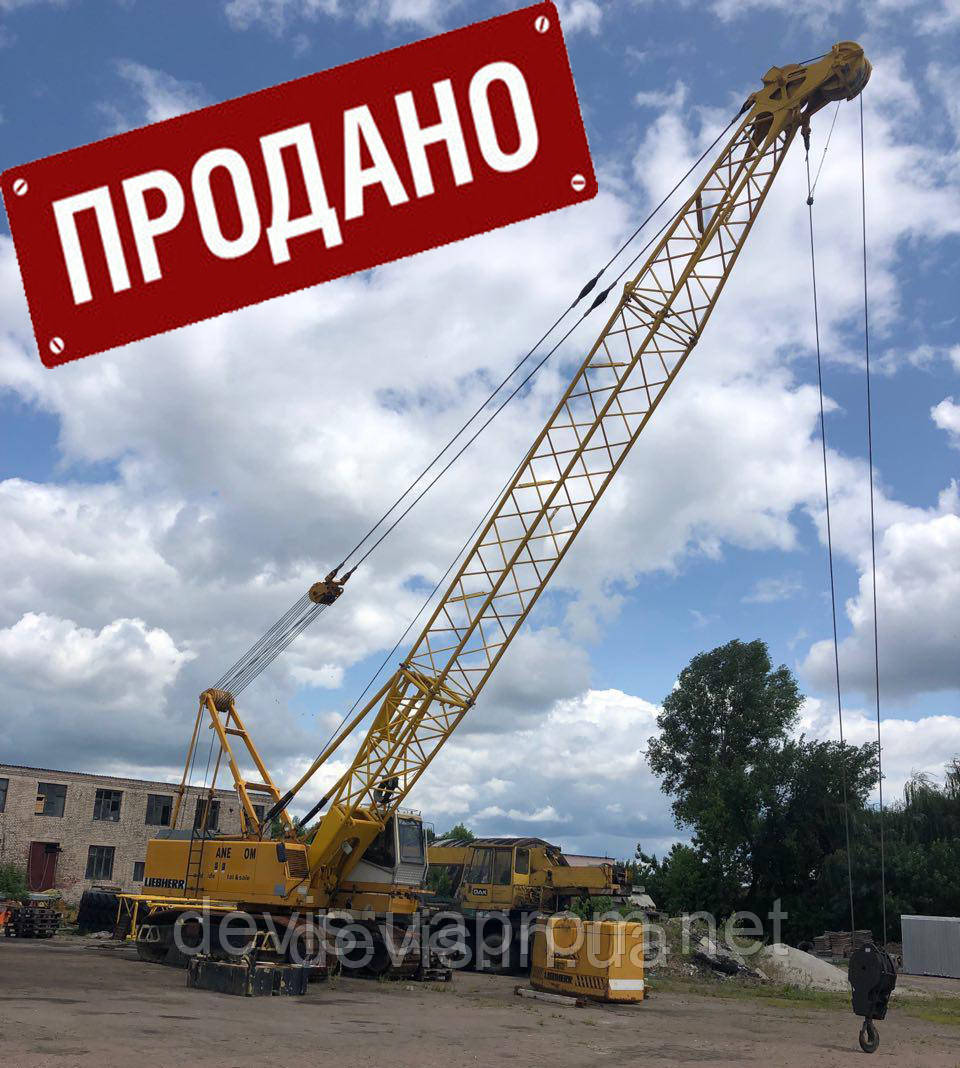 Кран Liebherr LR 853HD 2002р.