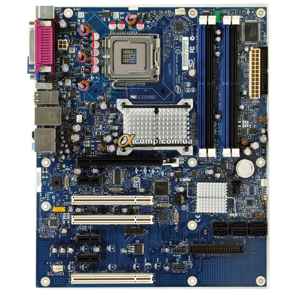 Материнська плата Intel DG965WH (s775/965/4xDDR2) БУ