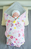 Дитячий плед-конверт для новонароджених