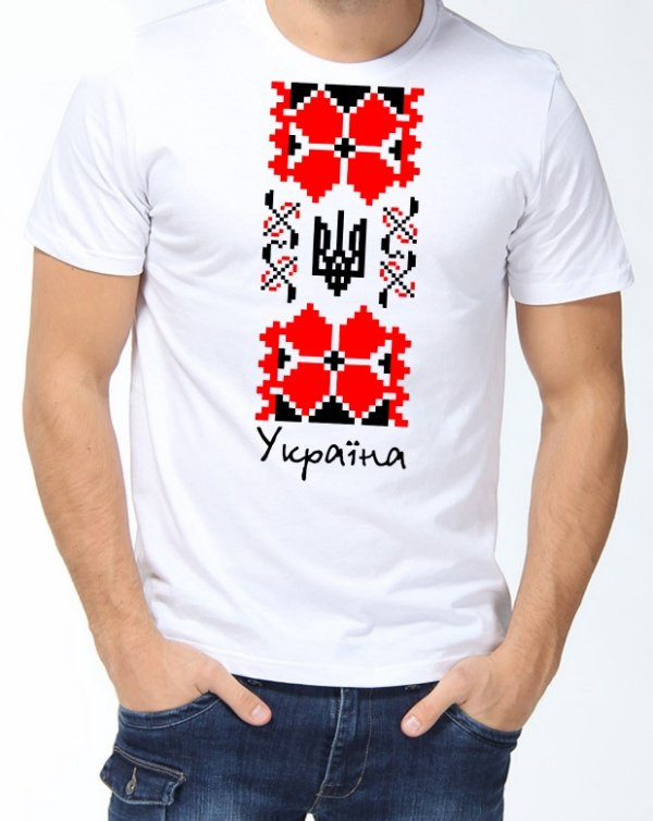 Футболка з принтом "Вишинка. Україна" Push IT