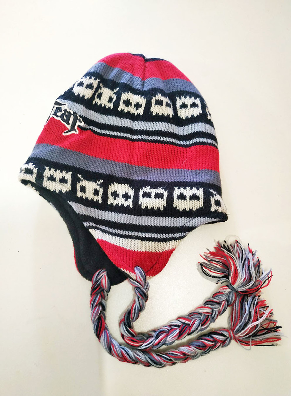 Шапка зимова для хлопчика на флісі бренд "No fear", фото 1