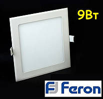 Світлодіодна LED панель Feron AL511 9W 4000K 146m* 146mm*13.5m OL