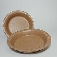 Миска паперова KOZA Style ламінована крафт 400мл 50шт/уп