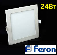 Светодиодная LED панель Feron AL511 24W 1440Lm 4000K 300*300*18mm OL