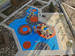 Резиновые покрытия ул. Родниковая г. Харьков 15