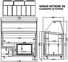 VENUS VETRINE 36 Морозильна вітрина для м'якого морозива CRYSTAL S.A. Греція, фото 3