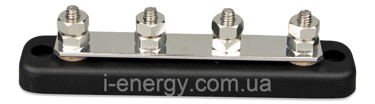 Шинопровід Busbar 150A 4 з'єднання + кришка VBB115040020 Victron Energy