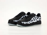 Nike Air Force Skeleton 1 Black Low Halloween Мужские