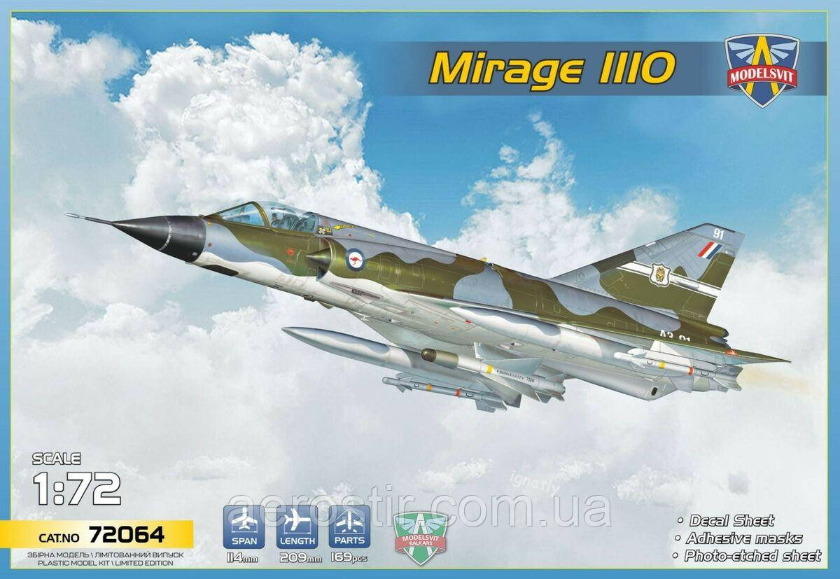 Mirage IIIO 1/72 Modelsvit 72064