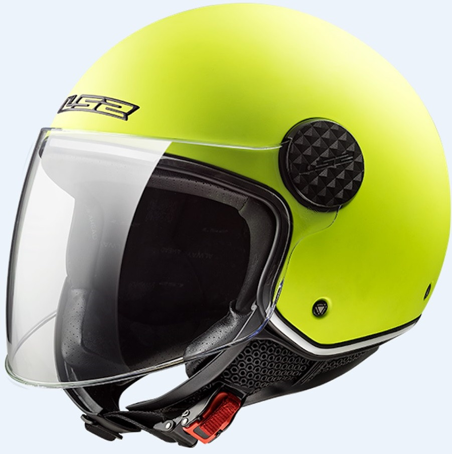 Мотошолом LS2 OF558 Sphere Lux матовий жовтий, XS