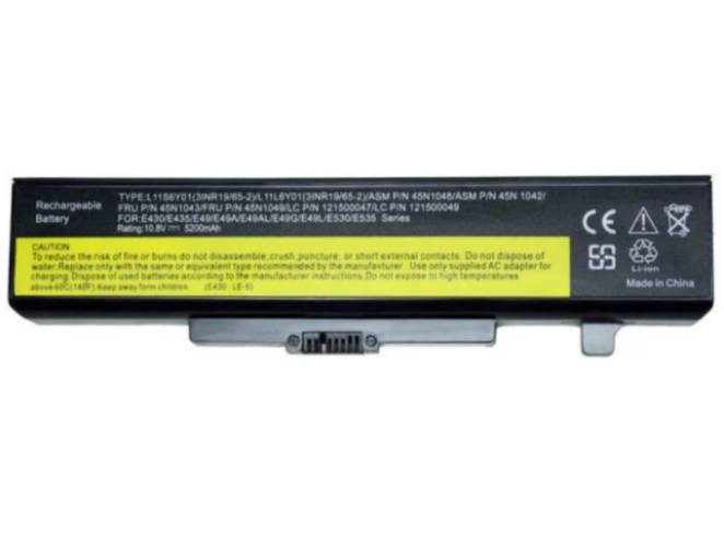 Аккумулятор Lenovo L11L6Y01 10.8V 5200mAh (series V-B-M-E) L11S6Y01 ...