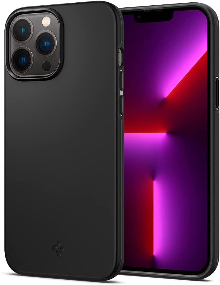 Чехол Spigen для iPhone 13 Pro Max (6.7) - Thin Fit, Black (ACS03674)