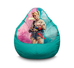 Крісло мішок "Harley Quinn. Bang" Оксфорд