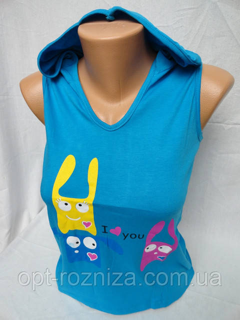 Молодіжні майки недорогі однотонні, фото 1