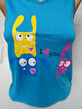 Молодіжні майки недорогі однотонні, фото 3