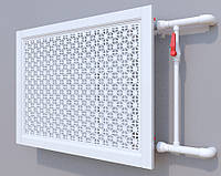 Декоративная решетка из МДФ на батарею | Экран для радиатора | Накладка на батарею 600*600