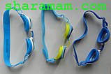 Дитячі окуляри для плавання «Зірочки», колір жовтий/блакитний, антифог, фото 5