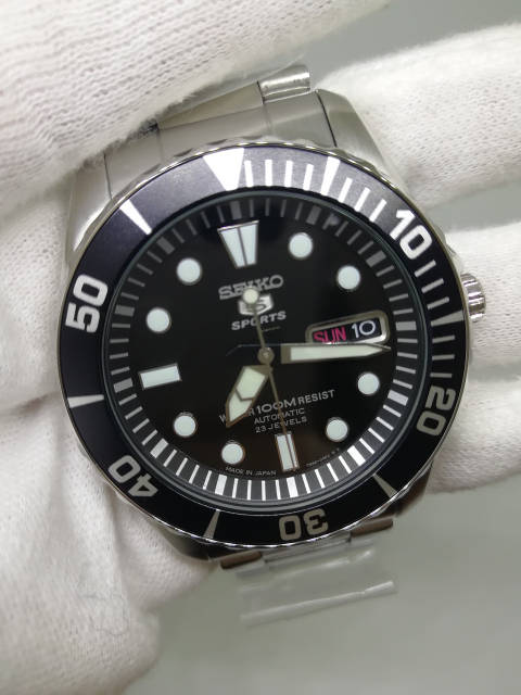 SEIKO５SPORTS SNZF17J1 Часы Seiko SNZF17J1 Submariner Automatic MADE IN JAPAN, цена