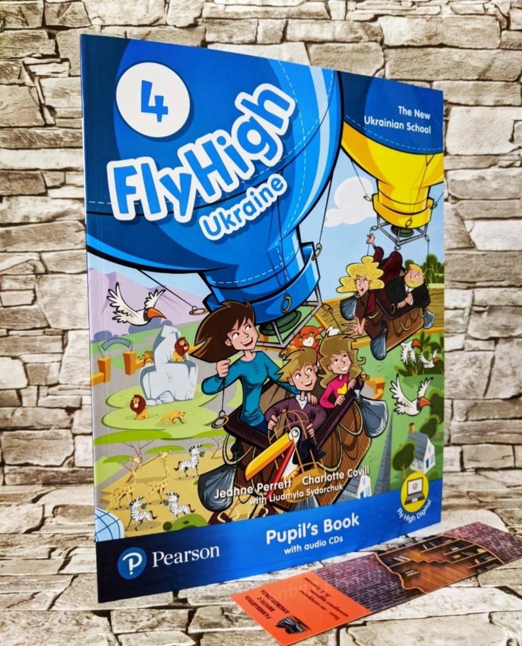 Книга Англійська мова для початкових класів "Fly High Ukraine 4 Pupil's Book" Pearson
